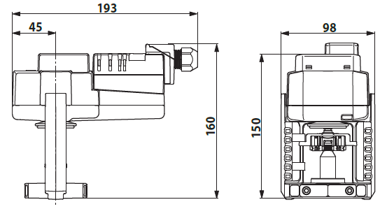 Электропривод Belimo LV24A-SR-TPC - 2