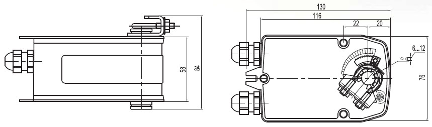 Электропривод VA03S.../1M
