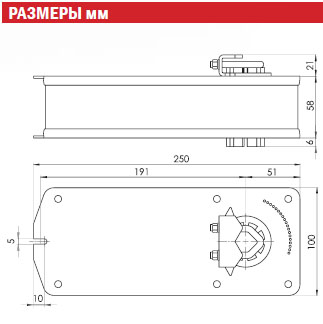 Электропривод VA15S