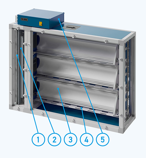 Канальный очиститель воздуха Тion Ext