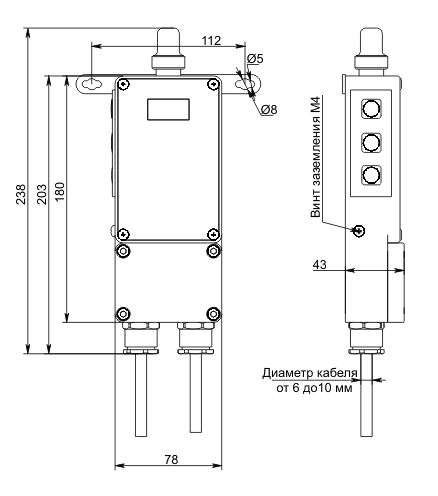 Регулятор температуры УВТР-10А.4(РТ).К