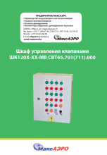 Шкаф управления клапанами ШК120Х-ХХ-МВ СВТ65.701(711).000