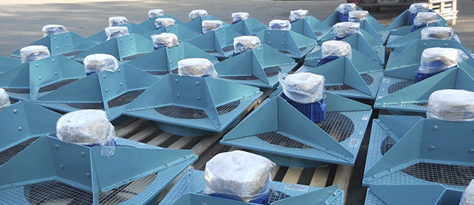 Осевой вентилятор для сушильных камер ADW - 5