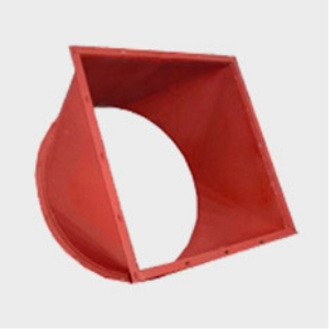 Переход с прямоугольного сечения на круглое